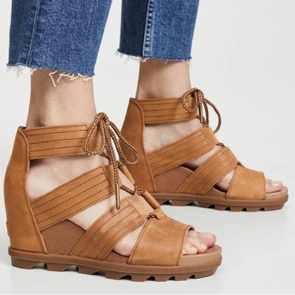 💭[ Sorel ] Joanie II Lace in Camel Brown - Picture 2 of 15